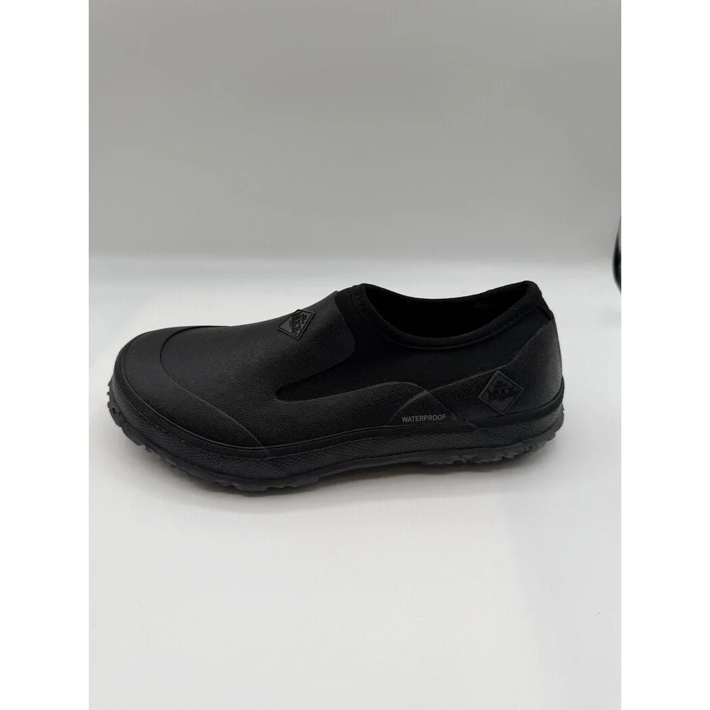 The Original Muck Boot Co. Forager Slip-On Waterproof Shoes,Unisex M-8,W-9,Black